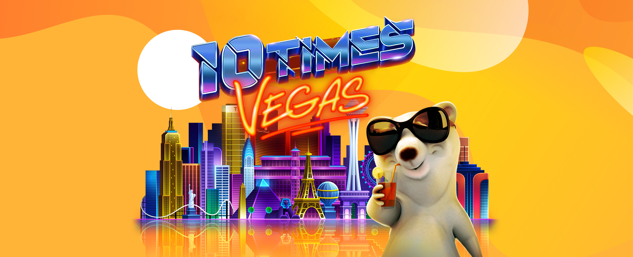 If you've never played 10 Times Vegas at Slots.lv before, you're in for a treat! Strap yourself in and let's get started as we review one of our most popular games
