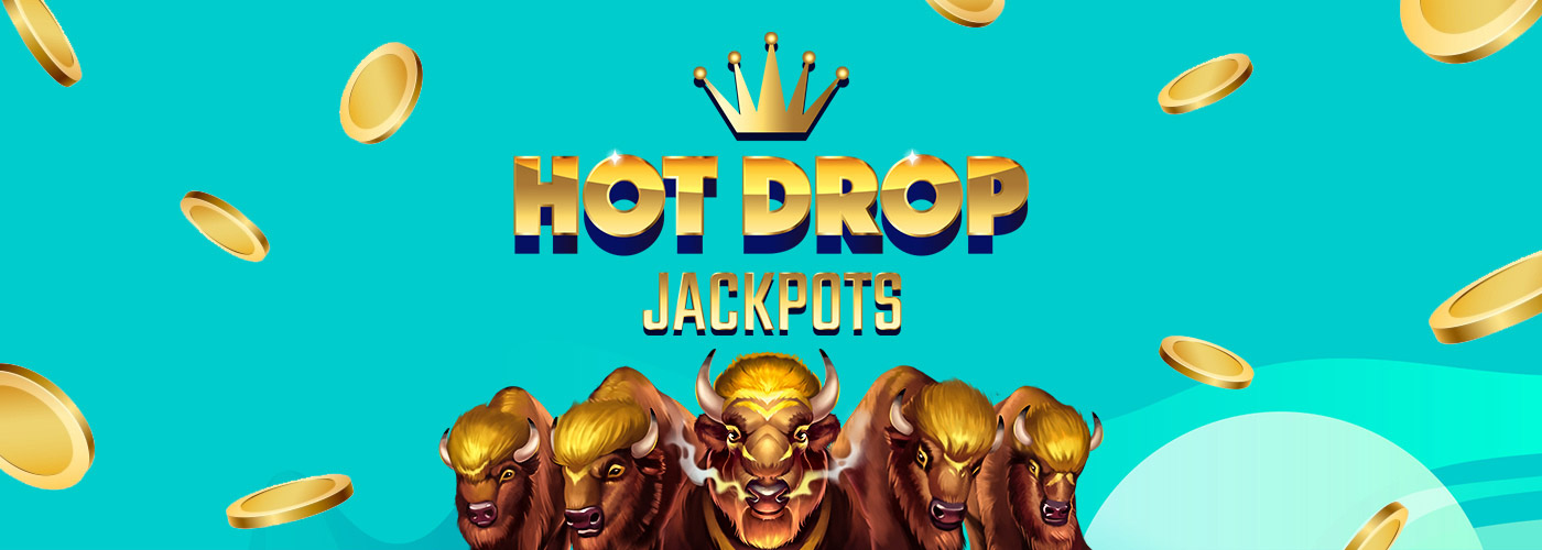 This is BIG! SlotsLV has a new feature called Hot Drop: a jackpot that’s guaranteed to payout by a designated time or maximum prize amount. Find out more about this first-of-its-kind feature.