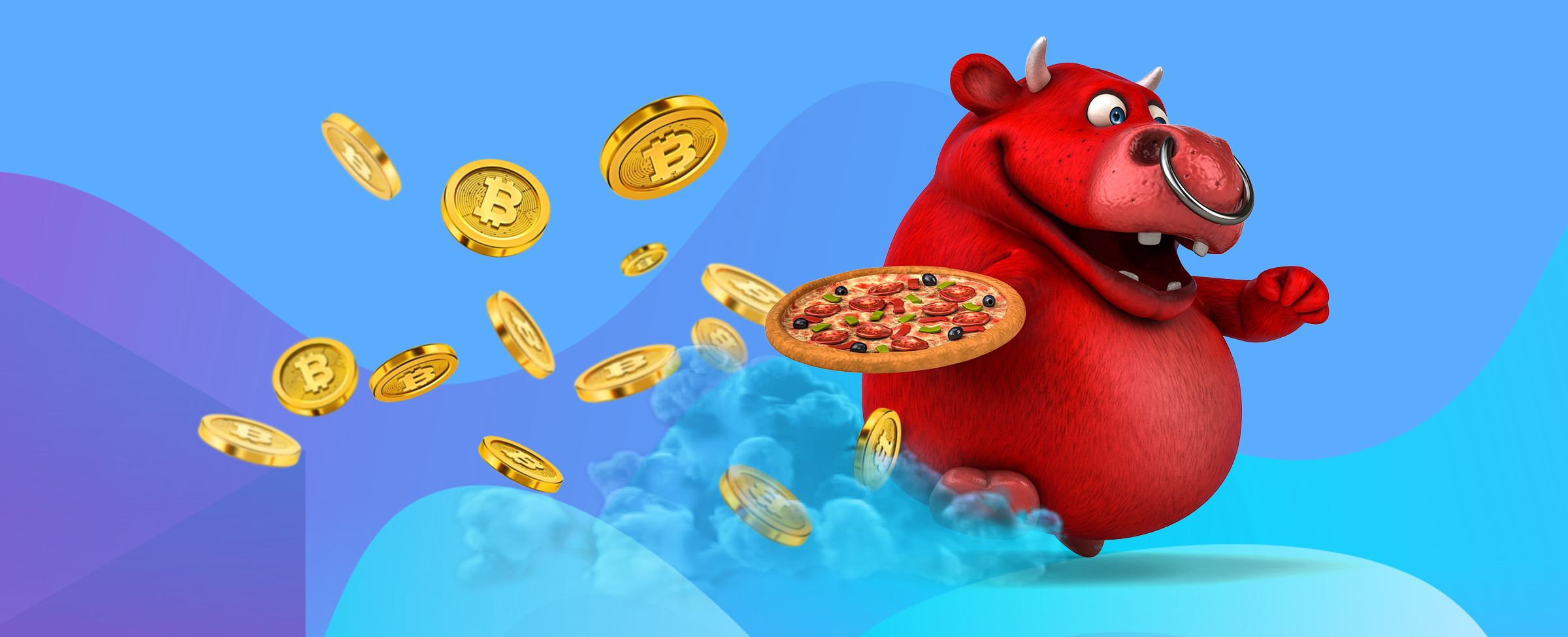 Fun fact: the first ever Bitcoin transaction was for pizza. Yes, PIZZA! Read about it here.