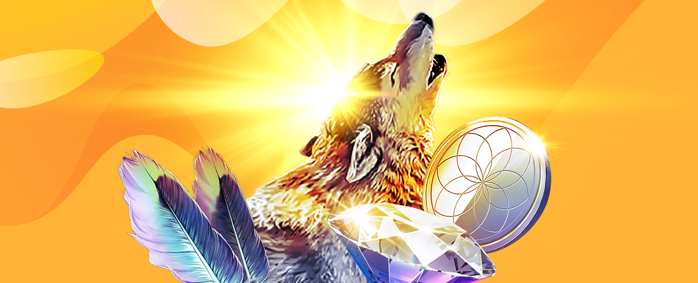 Hear the howl of the wolf beyond the shadows of the moonlit trees when you play Mythic Wolf at SlotsLV. Turn the lights off and settle into an immersive experience like no other.